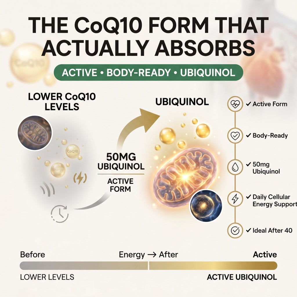 The CoQ10 form that actually absorbs