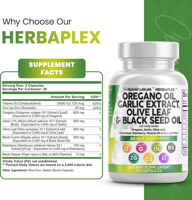 Resilia Oil of Oregano Herbaplex