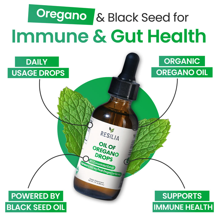 Oil Of Oregano Drops Resilia®