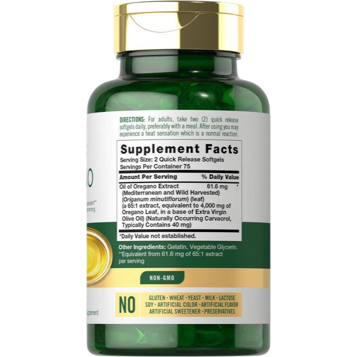 Resilia® Oil of Oregano Softgels