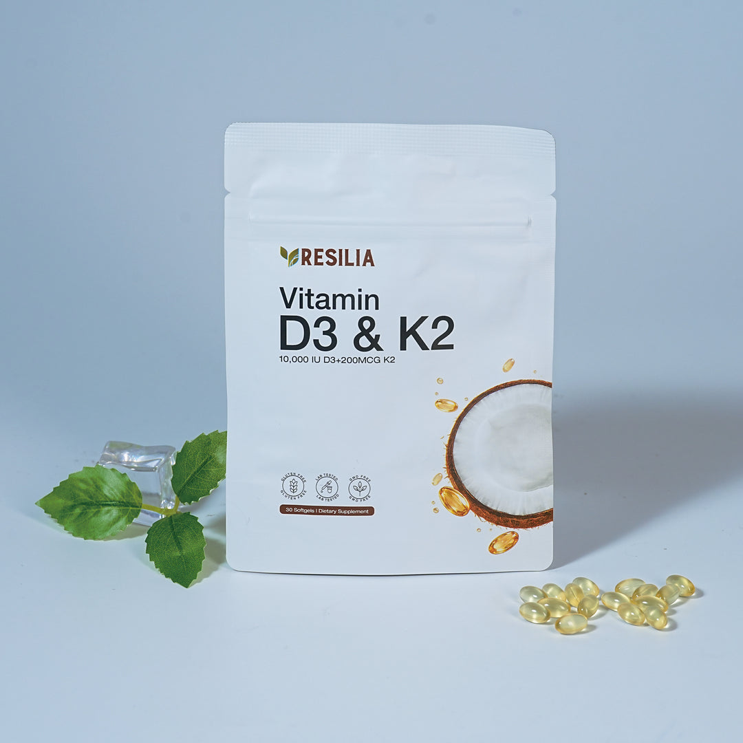 High-Potency Vitamin D3 & K2 Softgels