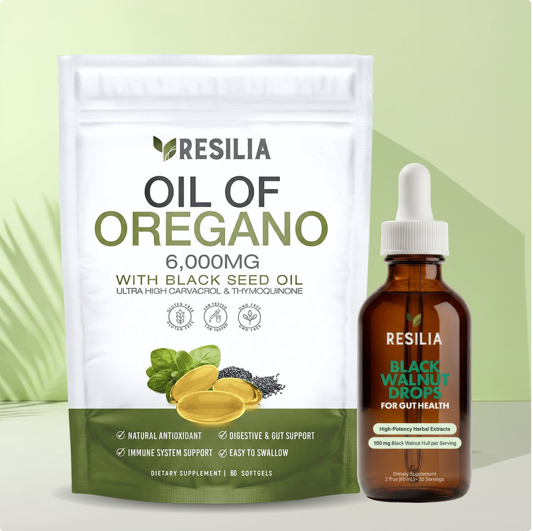 Oil of Oregano + Black Walnut Drops