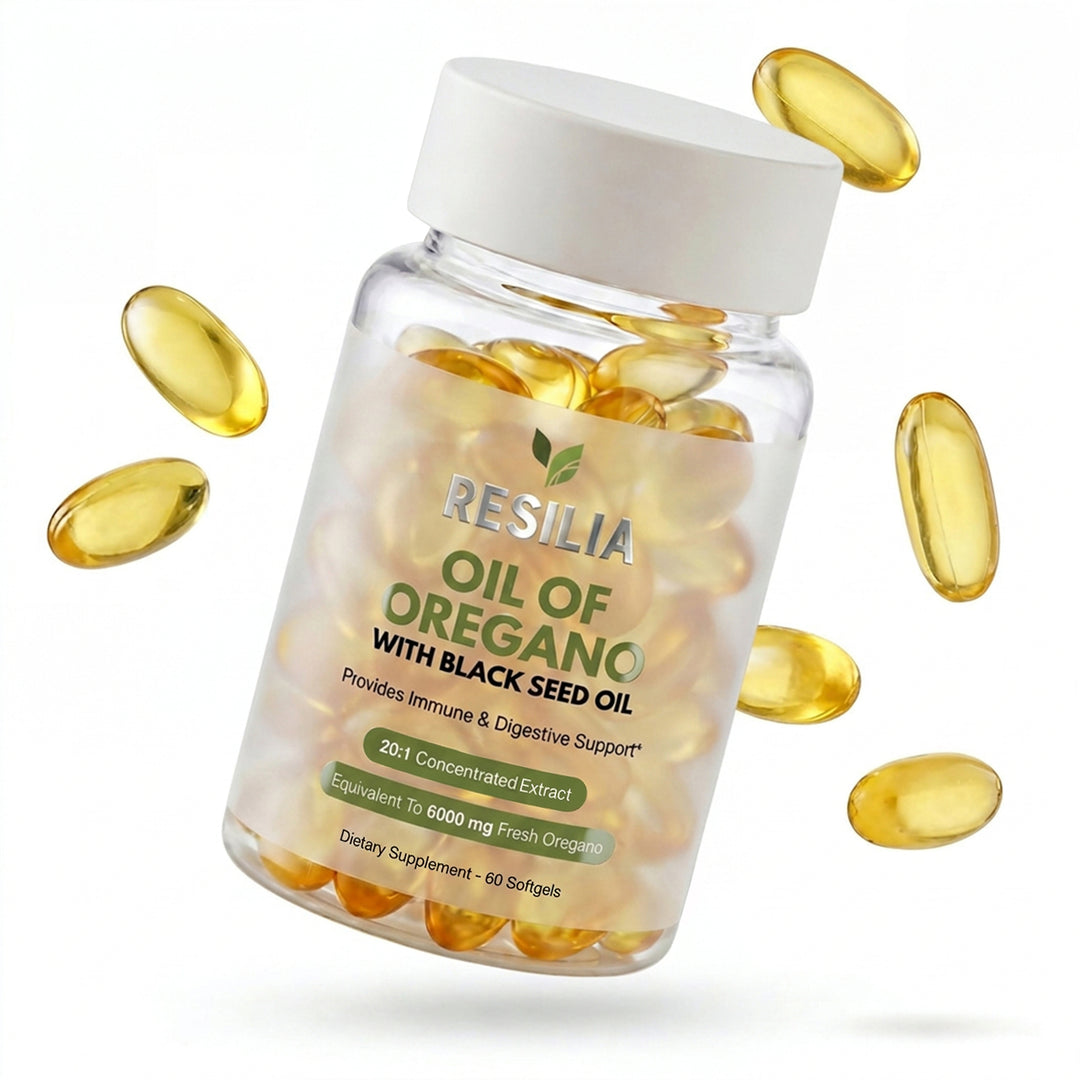 Resilia® Oil Of Oregano Softgels Bottle