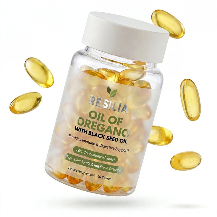 Resilia® Oil Of Oregano Softgels Bottle