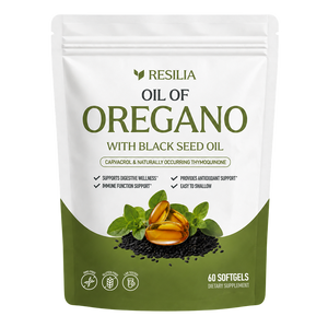 Resilia Oil of Oregano with Black Seed Oil
