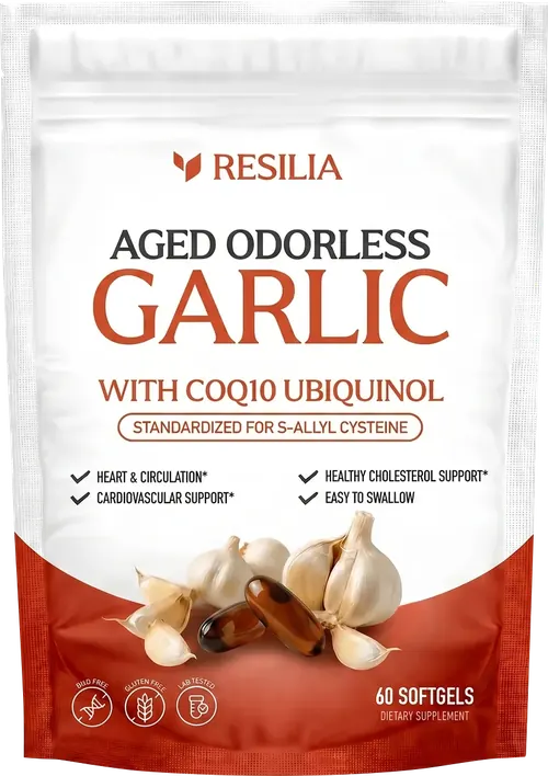 Resilia Aged Odorless Garlic pouch