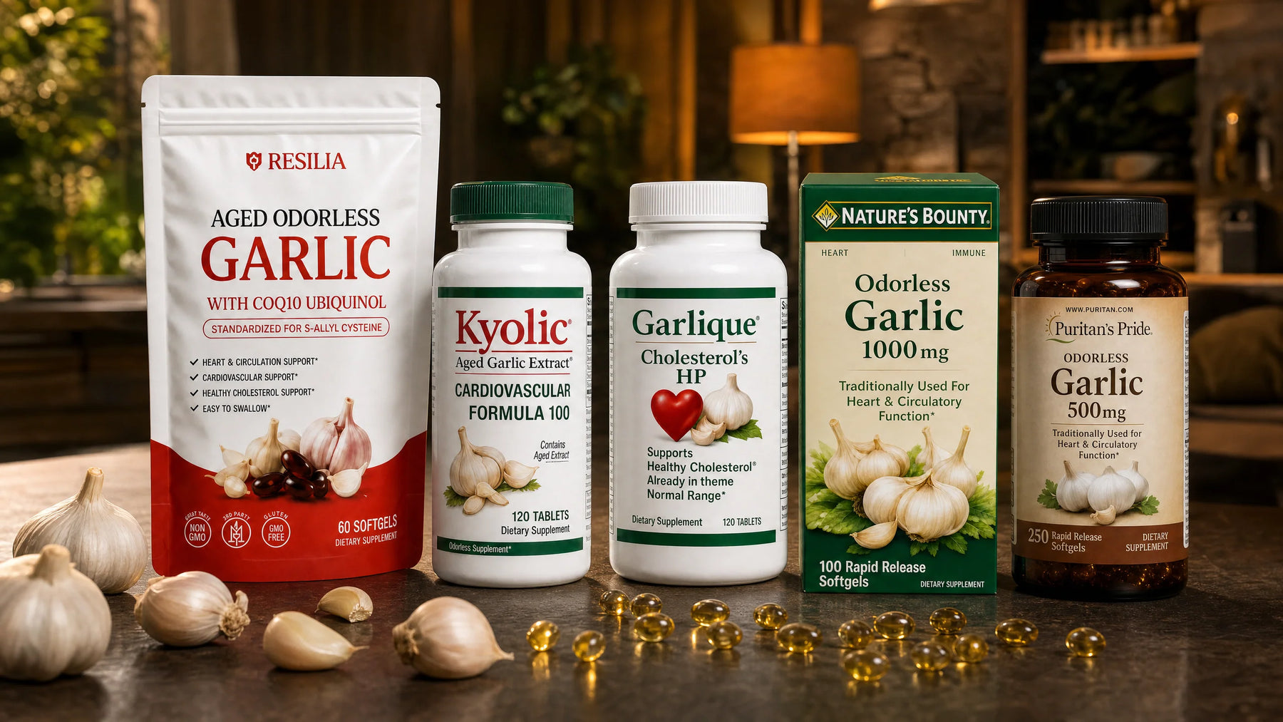 Top 5 garlic supplements ranked