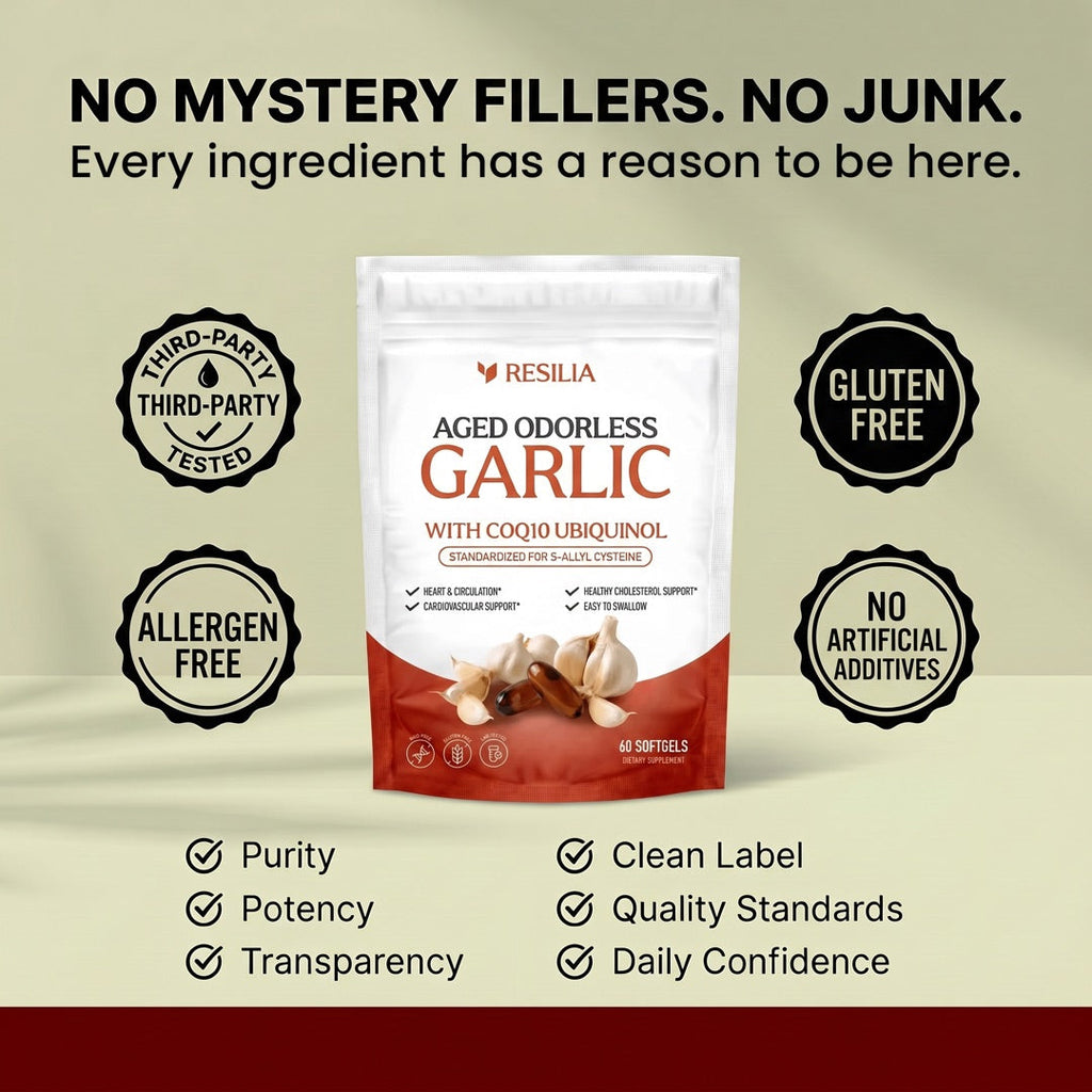 No mystery fillers. No junk.