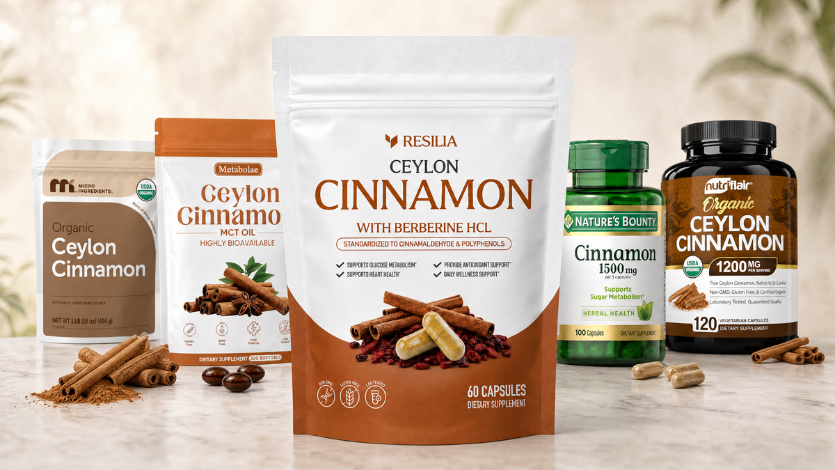 Five oil of oregano supplements compared side by side
