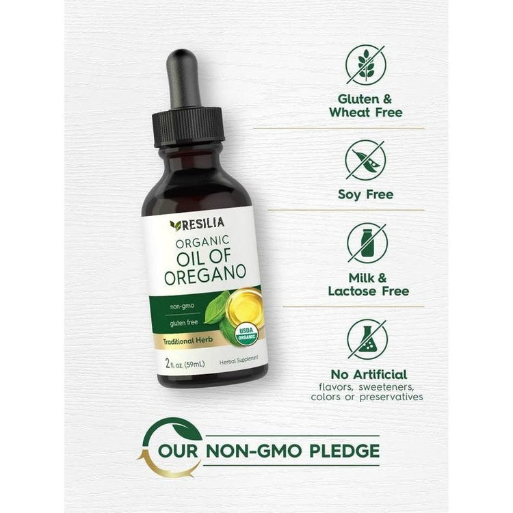 Resilia organic oil of oregano
