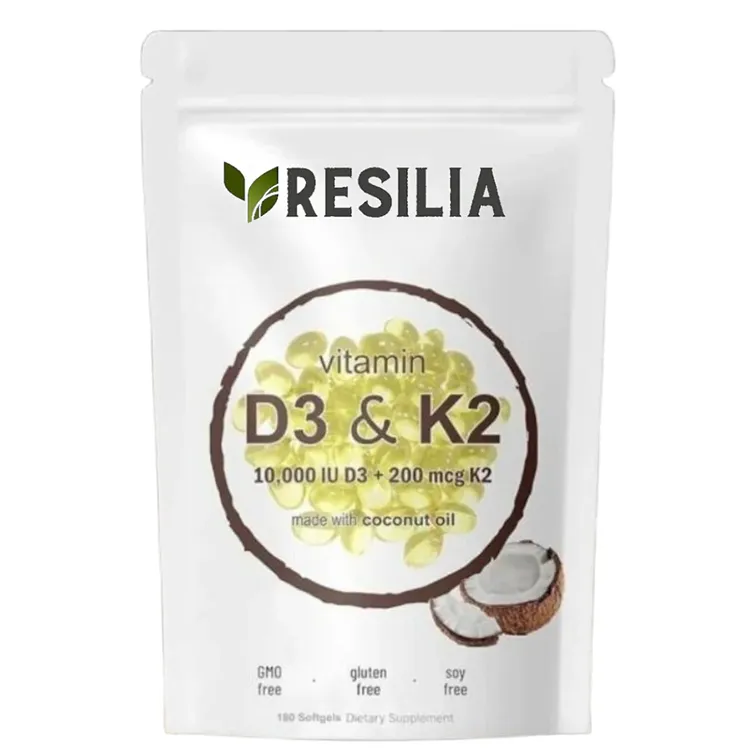 High-Potency Vitamin D3 & K2 Softgels