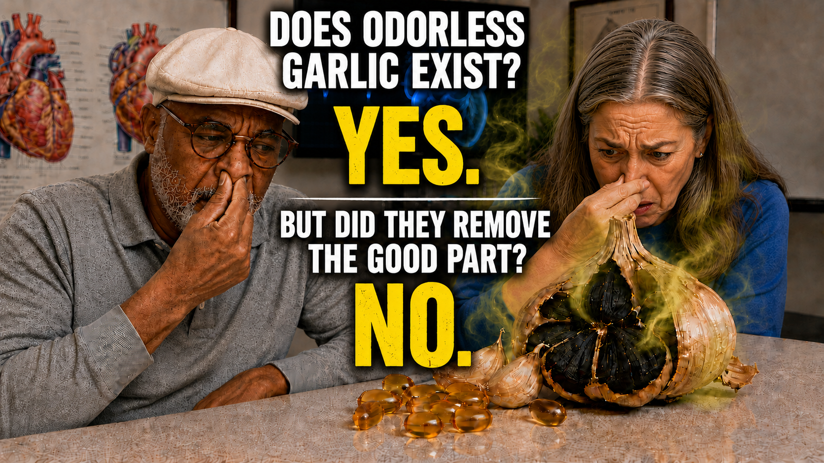Odorless garlic explained