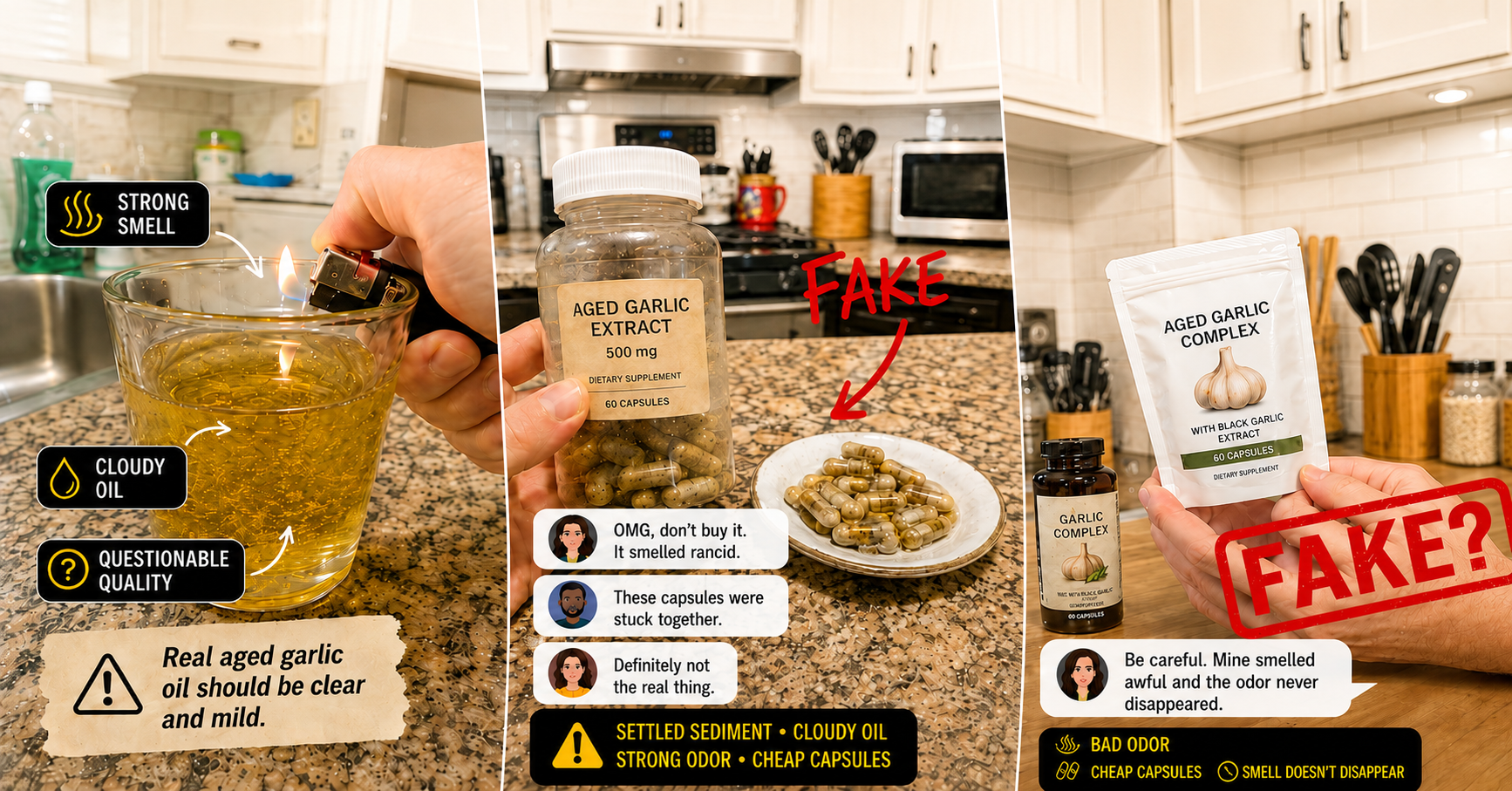 Fake cheap garlic alternatives