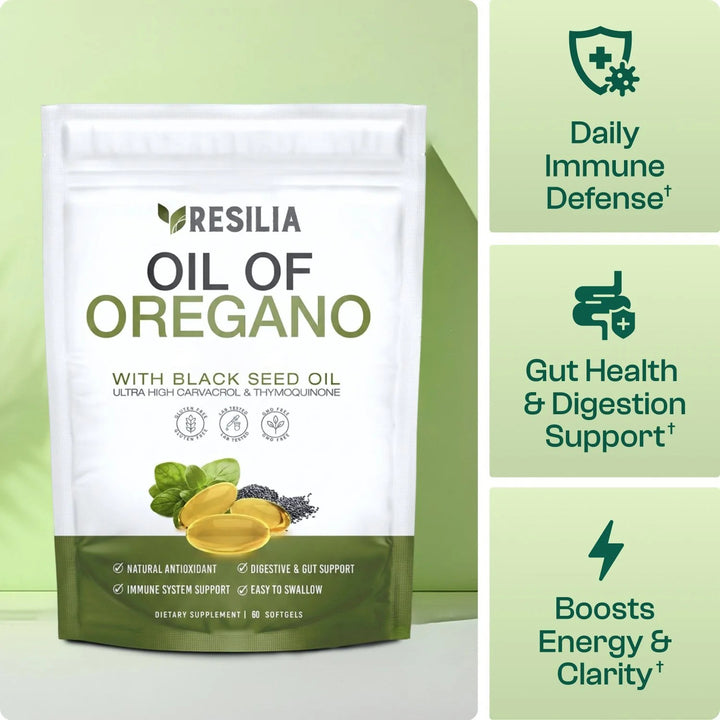 Resilia® Oil Of Oregano Softgels