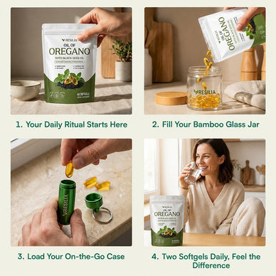 Resilia® Oil Of Oregano Softgels