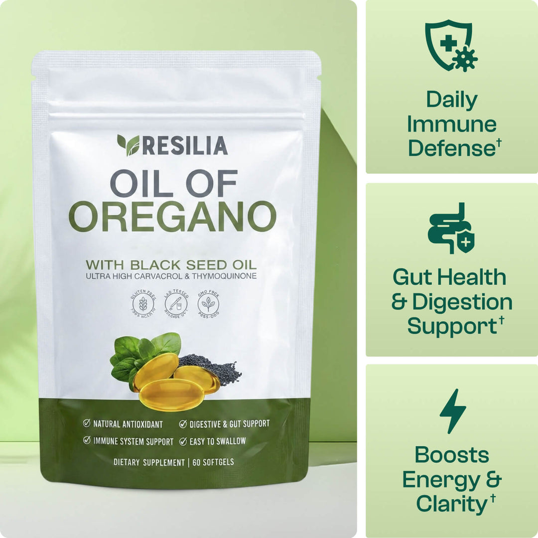 Resilia® Oil Of Oregano Softgels