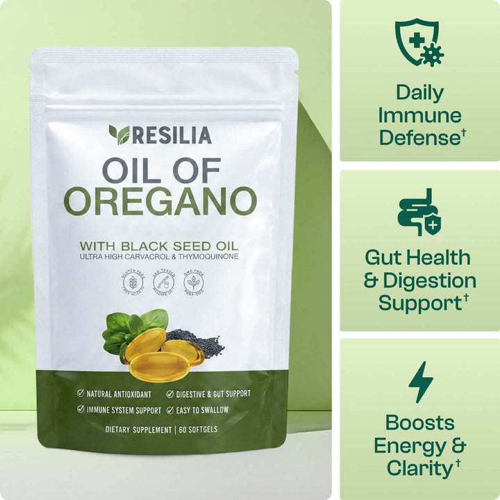 Resilia® Oil Of Oregano Softgels
