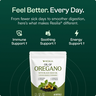 Resilia® Oil Of Oregano Softgels