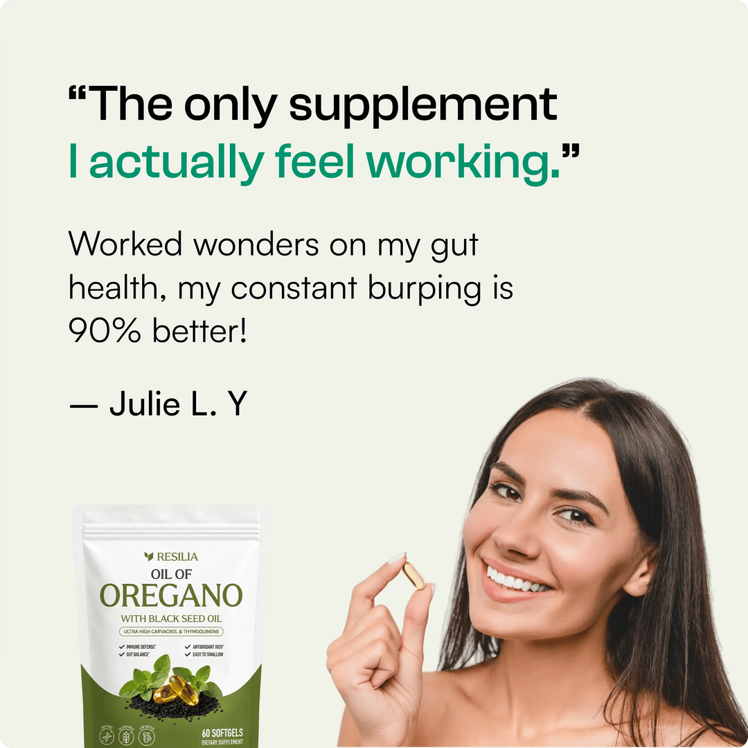 Resilia® Oil Of Oregano Softgels
