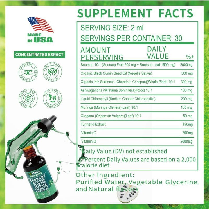 Resilia® Soursop Bitters Liquid Drops